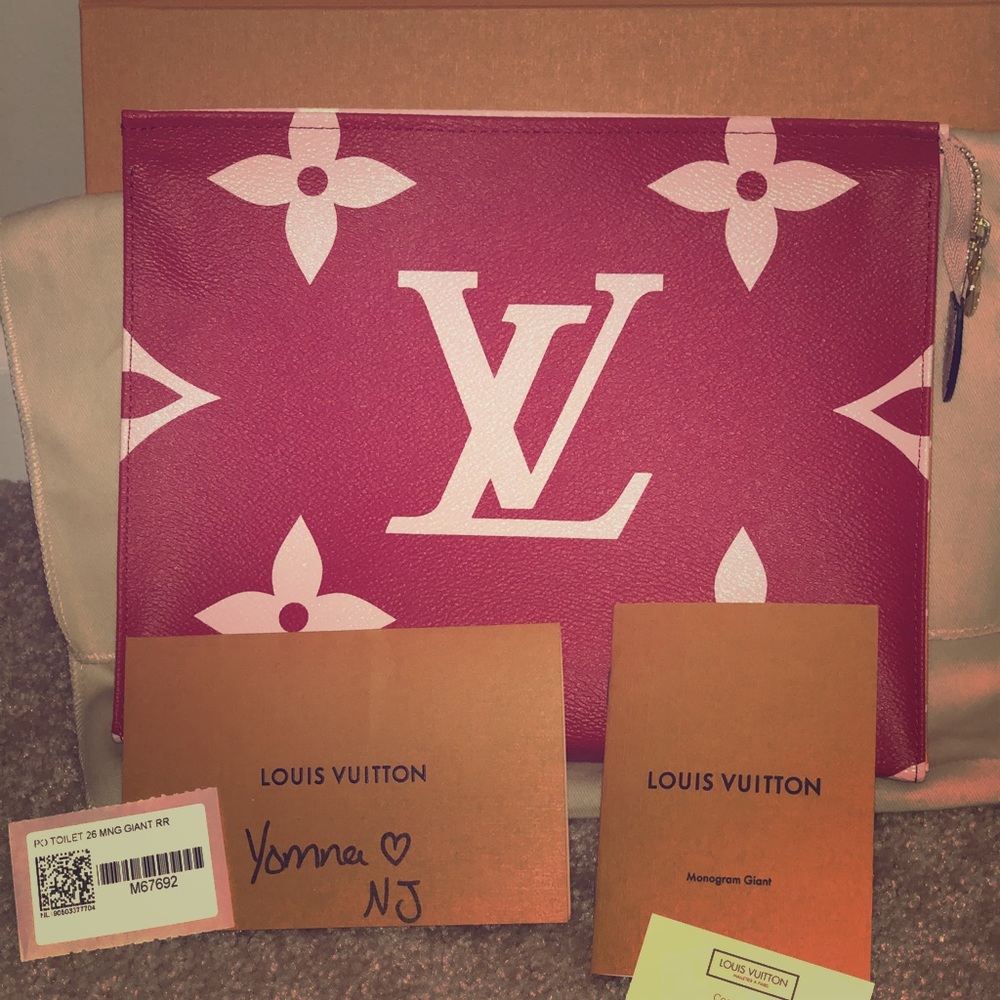 SOLD ** Louis Vuitton Giant Monogram Toiletry 26